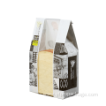 Flat Bottom Kraft Paper Bag with Custom Logo